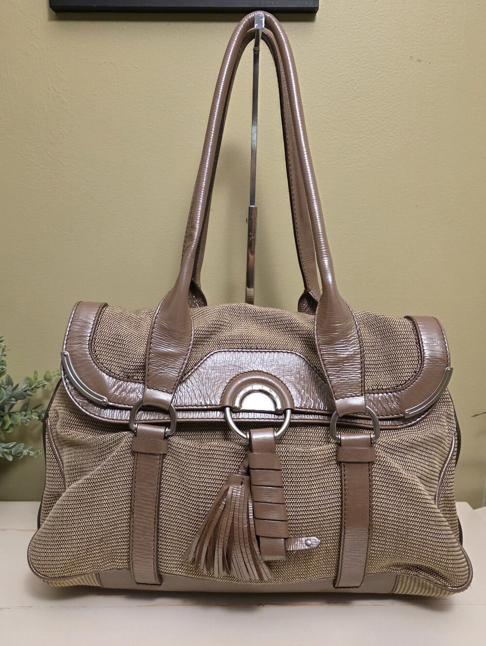 Celine | Tassel Leather Daydream Boston Shoulder Bag